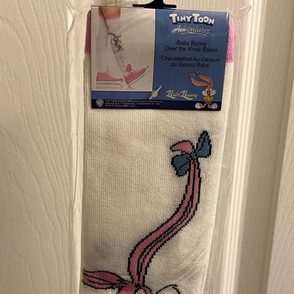 TINY TOON ADVENTURES Babs Bunny Over the Knee Sock (PRICE IS FINAL) - Picture 2 of 2